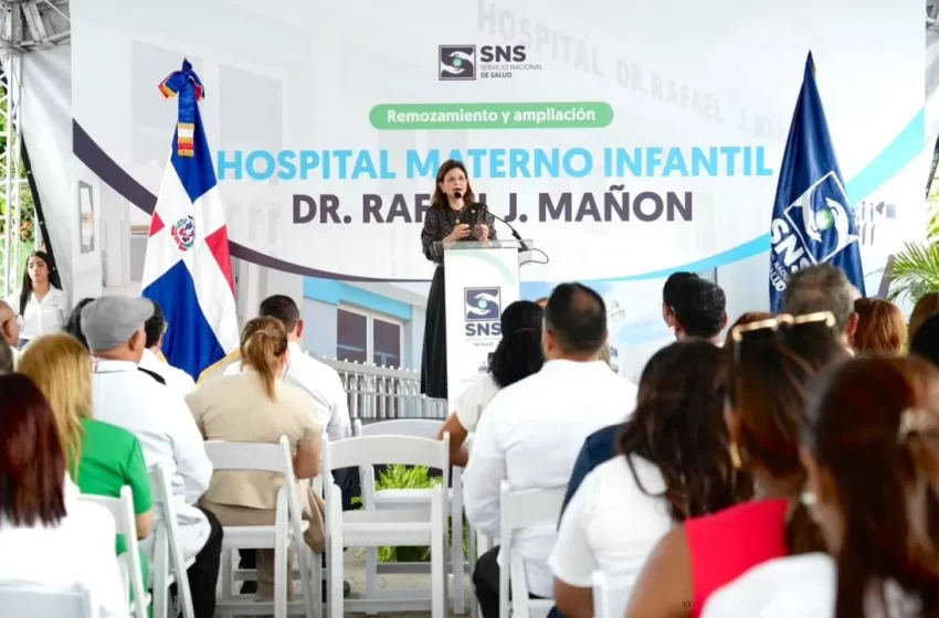  SNS remozará Hospital Materno Infantil Jacinto Mañón con inversión de RD$489 millones