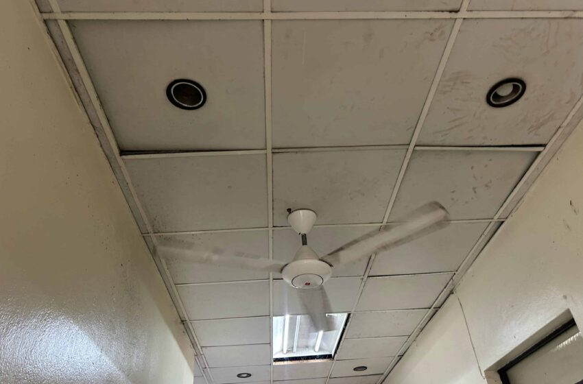  SNS interviene techo deteriorado del hospital Salvador B. Gautier